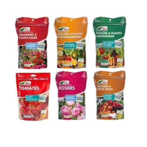 Les engrais DCM offrent une gamme variée pour répondre aux besoins spécifiques de vos plantes